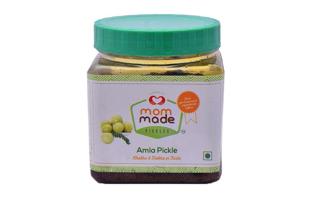 Mom Made Pickles Amla Pickle    Plastic Jar  500 grams